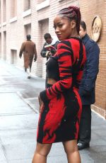 KEKE PALMER at ABC Studios in New York 01/31/2017