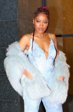 KEKE PALMER at Bravo Studios in New York 02/01/2017