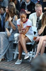 KEKE PALMER at Rebecca Minkoff Fashion Show in Los Angeles 02/04/2017