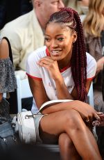 KEKE PALMER at Rebecca Minkoff Fashion Show in Los Angeles 02/04/2017