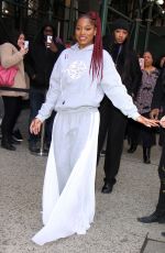 KEKE PALMER Leaves Wendy Williams Show in New York 02/01/2017