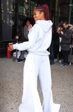 KEKE PALMER Leaves Wendy Williams Show in New York 02/01/2017