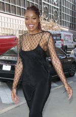 KEKE PALMER Out and About in New York 02/02/2017