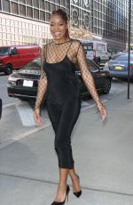 KEKE PALMER Out and About in New York 02/02/2017