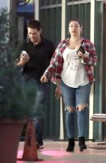 KELLY BROOK and Jeremy Parisi Out in Koreatown in Los Angeles 02/21/2017
