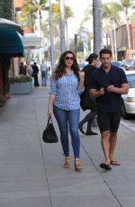 KELLY BROOK Out with Her Boyfriend in Beverly Hills 02/16/2017