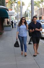 KELLY BROOK Out with Her Boyfriend in Beverly Hills 02/16/2017