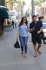 KELLY BROOK Out with Her Boyfriend in Beverly Hills 02/16/2017