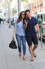 KELLY BROOK Out with Her Boyfriend in Beverly Hills 02/16/2017