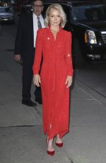 KELLY RIPA Arrives at The Late Show With Stephen Colbert in New York 02/22/2017