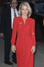 KELLY RIPA Arrives at The Late Show With Stephen Colbert in New York 02/22/2017