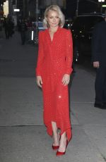 KELLY RIPA Arrives at The Late Show With Stephen Colbert in New York 02/22/2017