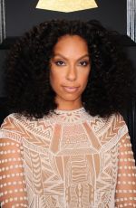 KELLY ROWLAND at 59th Annual Grammy Awards in Los Angeles 02/12/2017