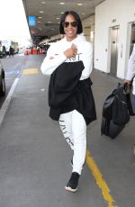 KELLY ROWLAND at Los Angeles International Airport 02/01/2017