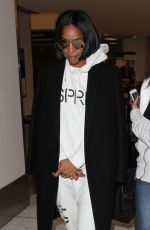 KELLY ROWLAND at Los Angeles International Airport 02/01/2017