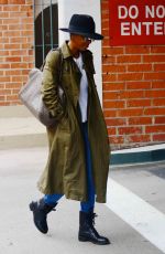 KELLY ROWLAND Out and About in Beverly Hills 02/08/2017