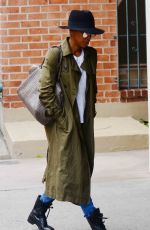 KELLY ROWLAND Out and About in Beverly Hills 02/08/2017