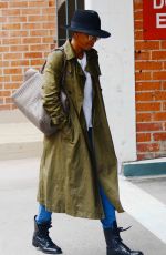 KELLY ROWLAND Out and About in Beverly Hills 02/08/2017