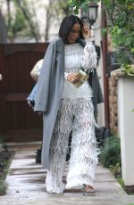 KELLY ROWLAND Out in Beverly Hills 02/10/2017