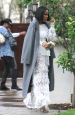 KELLY ROWLAND Out in Beverly Hills 02/10/2017