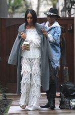 KELLY ROWLAND Out in Beverly Hills 02/10/2017