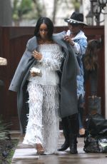 KELLY ROWLAND Out in Beverly Hills 02/10/2017