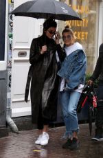 KENDALL JENNER and HAILEY BALDWIN Out in Amsterdam 02/27/2017