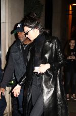 KENDALL JENNER Arives at Her Hotel in Paris 02/27/2017