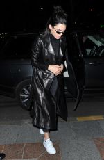 KENDALL JENNER Arives at Her Hotel in Paris 02/27/2017