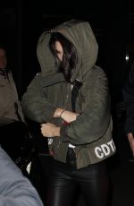 KENDALL JENNER Arrives at Her Hotel in Milan 02/21/2017