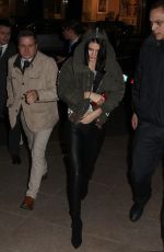 KENDALL JENNER Arrives at Her Hotel in Milan 02/21/2017