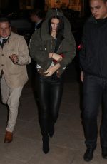 KENDALL JENNER Arrives at Her Hotel in Milan 02/21/2017