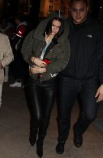 KENDALL JENNER Arrives at Her Hotel in Milan 02/21/2017