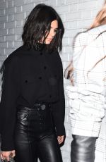 KENDALL JENNER at Alexander Wang Fashion Show at New York Fashion Week 02/11/2017