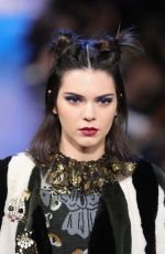 KENDALL JENNER at Anna Sui Fashion Show in New York 02/15/2017