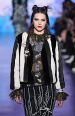 KENDALL JENNER at Anna Sui Fashion Show in New York 02/15/2017
