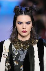 KENDALL JENNER at Anna Sui Fashion Show in New York 02/15/2017