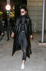 KENDALL JENNER at CDG Airport in Paris 02/27/2017