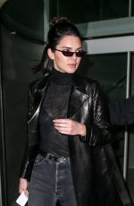 KENDALL JENNER at CDG Airport in Paris 02/27/2017