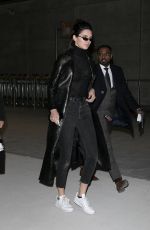 KENDALL JENNER at CDG Airport in Paris 02/27/2017