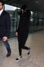 KENDALL JENNER at Heathrow Airport in London 02/21/2017