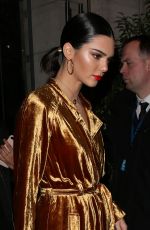 KENDALL JENNER at Her Love Magazine Party in London 02/20/2017