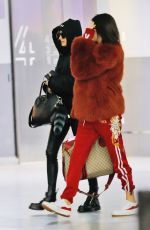 KENDALL JENNER at JFK Airport in New York 02/17/2017