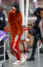 KENDALL JENNER at JFK Airport in New York 02/17/2017