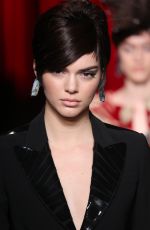 KENDALL JENNER at Moschino Fashion Show at Milan Fashion Week 02/23/2017