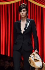 KENDALL JENNER at Moschino Fashion Show at Milan Fashion Week 02/23/2017
