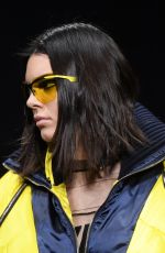 KENDALL JENNER at Vesrace Fashion Show at Milan Fashion Week 02/24/2017