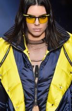 KENDALL JENNER at Vesrace Fashion Show at Milan Fashion Week 02/24/2017