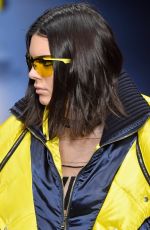 KENDALL JENNER at Vesrace Fashion Show at Milan Fashion Week 02/24/2017