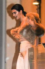 KENDALL JENNER Leaves Her Hotel in Milan 02/23/2017